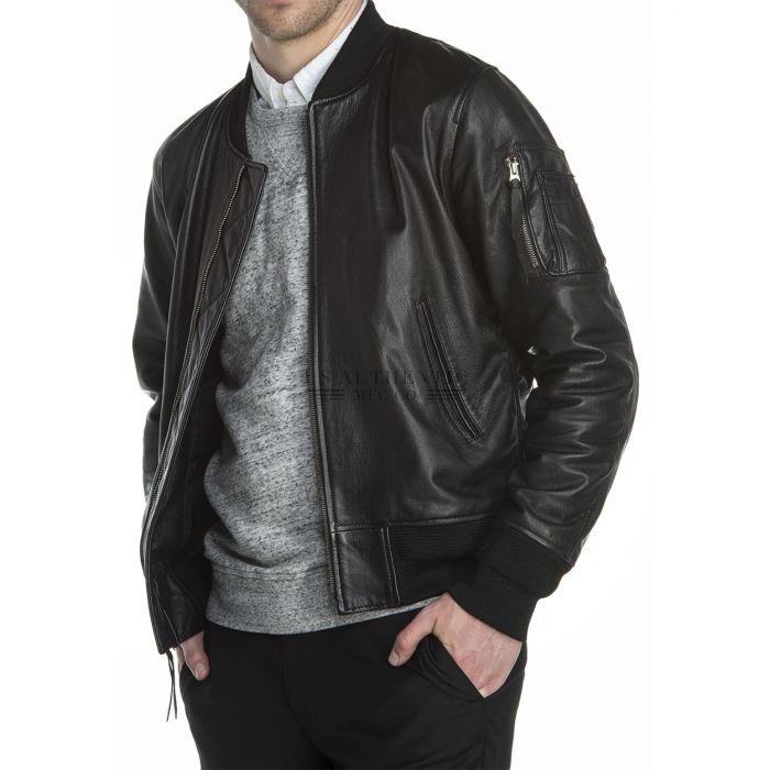 Utility Bomber Jacket | boohooMAN USA