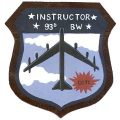 93BW Instructor Patch