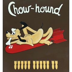 Chow-Hound Nose Art