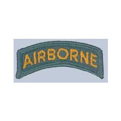 Airborne shoulder patch