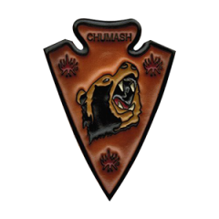 Chumash Embossed Patch