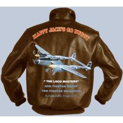 Nose art Happy Jacks P38