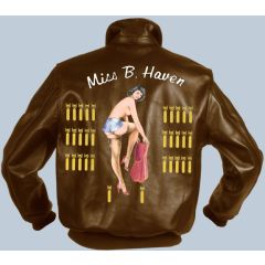 Miss B Haven Nose art