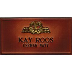 Name tag German Navy