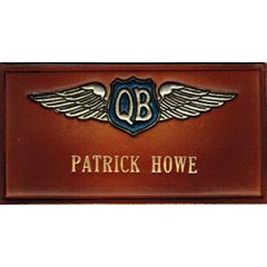 Name tag QB Wings