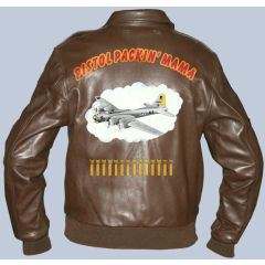 Pistol Packin Mama Nose art