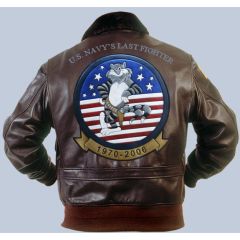 Tomcat Last Fighter Embossed Nose Art