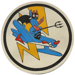 VMF 451 leather patch