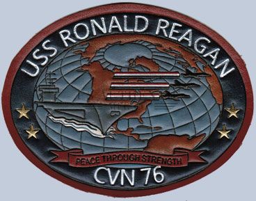 【実物米軍】大尉OCPジャケット・空挺ベレー帽・陸軍州兵パッチ豪華セットM-S USS Ronald Reagan CVN 76_by US AUTHENTIC