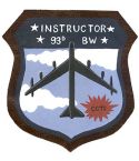 93BW Instructor Patch