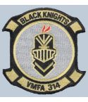VMFA 314 Black Knights embroidery patch