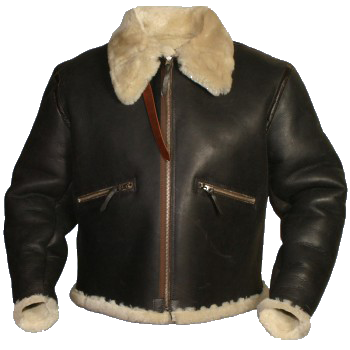 D-1 sheepskin bomber jacket